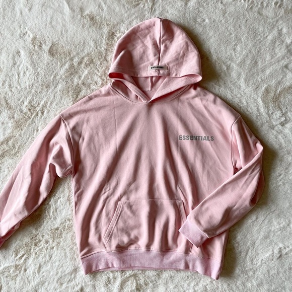 Fear of God Tops - FOG Essentials Reflective Hoodie